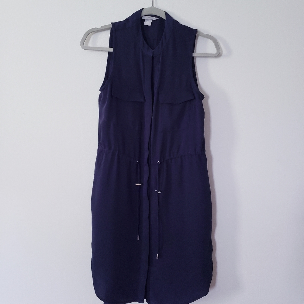 H&M Sleeveless Dress with pockets Size 2